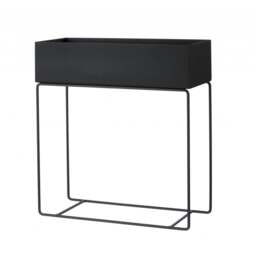 Ferm Living Raised Metal Plant Box - Black - thumbnail 2