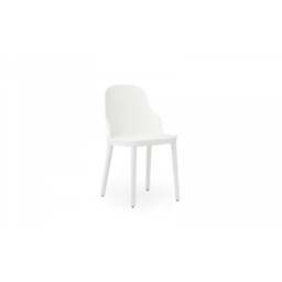 Normann Copenhagen Allez Chair - White - Polypropylene Legs - Polyamide Seat Colour: White, Leg Colour: Polypropylene, Seat Option: Polyamide - thumbnail 2