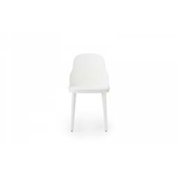 Normann Copenhagen Allez Chair - White - Polypropylene Legs - Polyamide Seat Colour: White, Leg Colour: Polypropylene, Seat Option: Polyamide - thumbnail 3