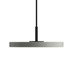 Umage Asteria Micro Pendant Light - Nuance Olive - Black Top Colour: Nuance Olive, Asteria Detail: Black - thumbnail 2