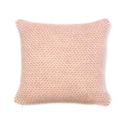 Tweedmill Textiles Pure New Wool Cushion - Beehive - Dusky Pink - 50cm x 50cm
