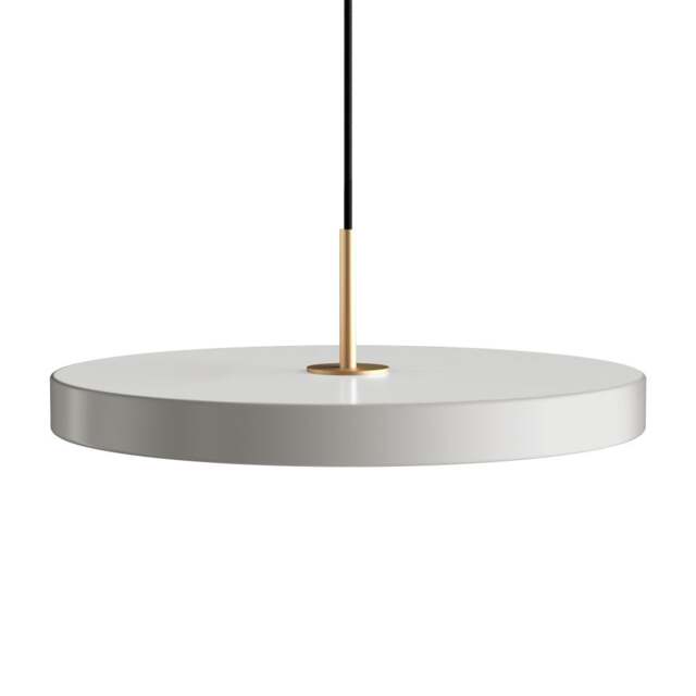 Umage Asteria Plus Pendant Lamp - Nuance Mist - Medium - Brass Top Colour: Nuance Mist, Size: Medium, Style: Brass - image 1