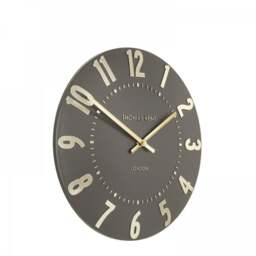Thomas Kent Mulberry Wall Clock - 12" - Espresso Size: 12" - thumbnail 3