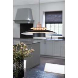 Halo Design Sorup Pendant Light - O 40 cm Colour: Black / Copper - thumbnail 2