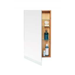 Wireworks Arena Single Bathroom Cabinet 700 - Bamboo - thumbnail 4