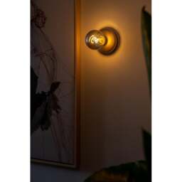 Humble Bee Cordless Wall Light - Gold - Smoked Bulb - thumbnail 5