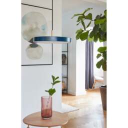 Umage Asteria Mini Pendant Light - Petrol Blue Asteria Detail: Brass - thumbnail 2