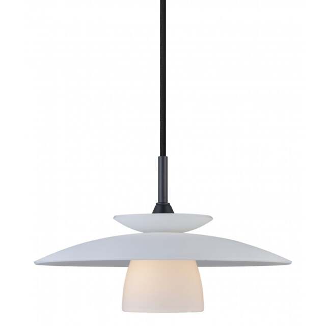 Halo Design Scandic Opal Glass Pendant Light - O 25cm Size: O 25cm - image 1