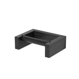 Wireworks Slimline Toilet Roll Holder - Dark Oak - thumbnail 1