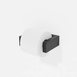 Wireworks Slimline Toilet Roll Holder - Dark Oak - thumbnail 3