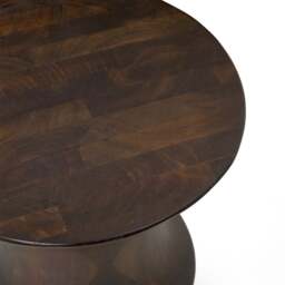 Ferm Living Spin Stool/Side Table - Mango Wood - 30cm - thumbnail 2