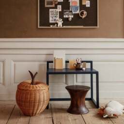 Ferm Living Spin Stool/Side Table - Mango Wood - 30cm - thumbnail 4