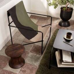 Ferm Living Spin Stool/Side Table - Mango Wood - 30cm - thumbnail 5