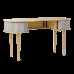Umage Audacious Desk - Oak - Sterling Colour: Sterling - thumbnail 1