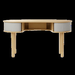 Umage Audacious Desk - Oak - Sterling Colour: Sterling - thumbnail 2
