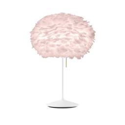 Umage Eos Table Lamp - Light Rose Feather Eos Medium/White Sante Stand - thumbnail 1