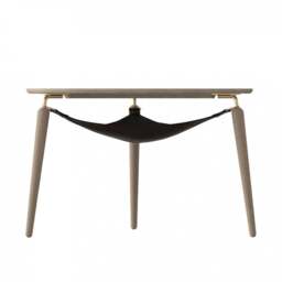Umage Hang Out Coffee Table - Dark Oak/Brass - thumbnail 2