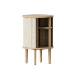 Umage Audacious Side Table - Oak - White Sands Colour: White Sands - thumbnail 1
