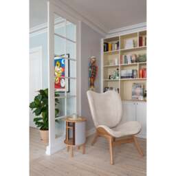 Umage Audacious Side Table - Oak - White Sands Colour: White Sands - thumbnail 7