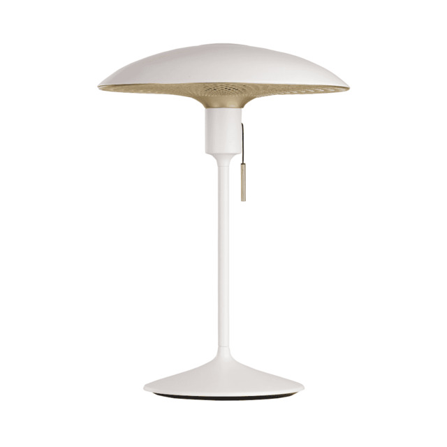 Umage Manta Ray Table Lamp - White & Brass Manta Ray Shade/White Sante Stand - image 1