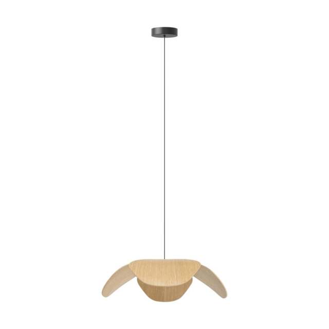 Umage Forget Me Not Pendant Shade with Rosette Mini Canopy - Large - Oak Colour: Oak - image 1