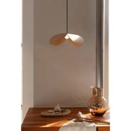 Umage Forget Me Not Pendant Shade with Rosette Mini Canopy - Large - Oak Colour: Oak - thumbnail 4