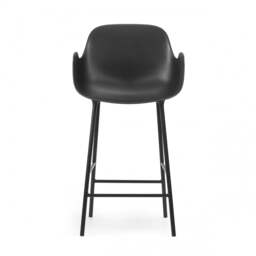 Normann Copenhagen Form Bar Armchair - 65cm - Black Shell Colour: Black - thumbnail 2