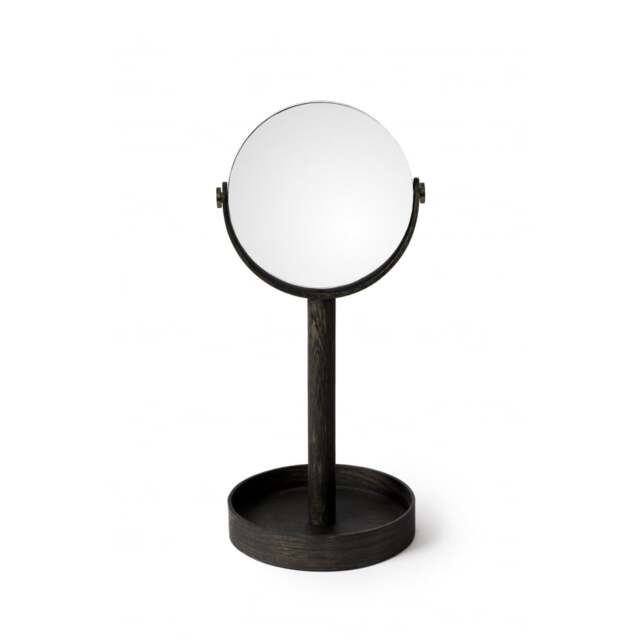 Wireworks Close-up Magnify Mirror - Dark Oak - image 1