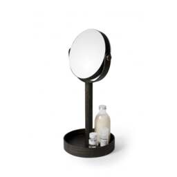 Wireworks Close-up Magnify Mirror - Dark Oak - thumbnail 2