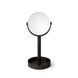 Wireworks Close-up Magnify Mirror - Dark Oak - thumbnail 1