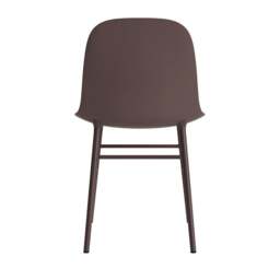 Normann Copenhagen Form Chair - Brown - Brown Legs Shell Colour: Brown, Leg Colour: Matching Shell Colour - thumbnail 4