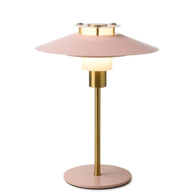 Halo Design Rivoli Table Lamp Colour: Glossy Rose / Brass - image 1