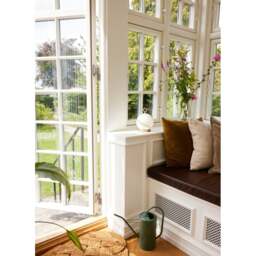 Halo Design Stockholm Battery Table Lamp - Marble Green Colour: Marble Green - thumbnail 4