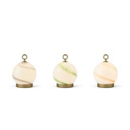Halo Design Stockholm Battery Table Lamp - Marble Green Colour: Marble Green - thumbnail 6