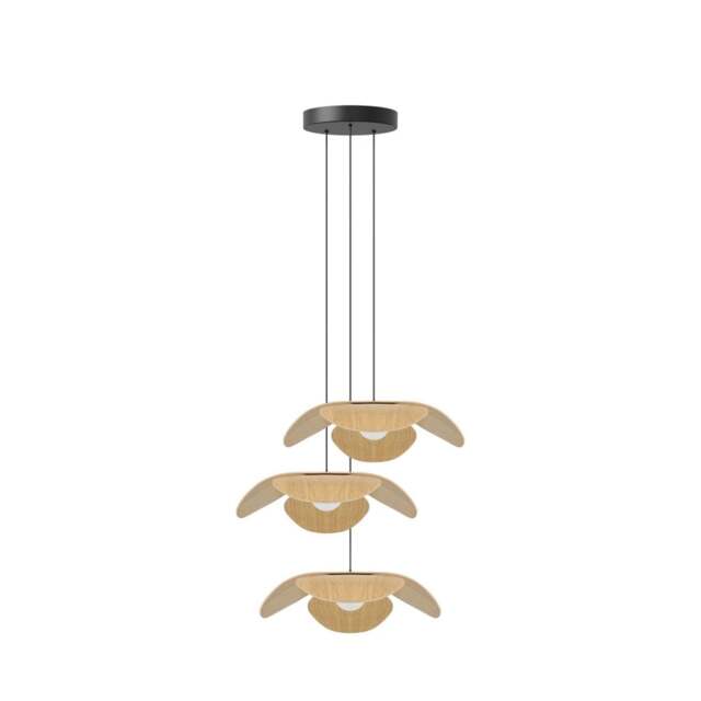 Umage Forget Me Not 3 Light Cluster Set - Oak - Medium Colour: Oak, Size: Medium - image 1