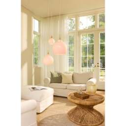 Halo Design Toscana Pendant Light - 18cm - Rose Size:  18cm, Colour: Rose - thumbnail 3