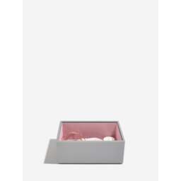 Stackers Faux Leather Mini Jewellery Box - Set of 2 Colour: Grey and Rose - thumbnail 4