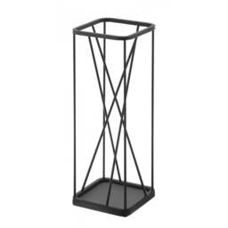 Yamazaki Nine Square Umbrella Stand - Black - thumbnail 1