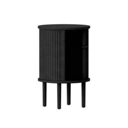 Umage Audacious Side Table - Black Oak - Charcoal Colour: Charcoal