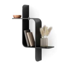 Umbra Montage Wall Shelf - Black - thumbnail 3