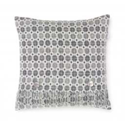 Bronte By Moon Milan Merino Lambswool Cushion - Grey