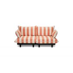 Fatboy Paletti Outdoor Lounge Sofa - Orange Creme Stripe - thumbnail 1