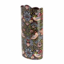 Dartington Crystal William Morris Strawberry Thief Vase - thumbnail 2