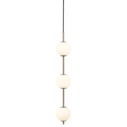 Umage Audrey Pendant Lamp - Brass - 3 Globe Colour: Brass, Size: 3