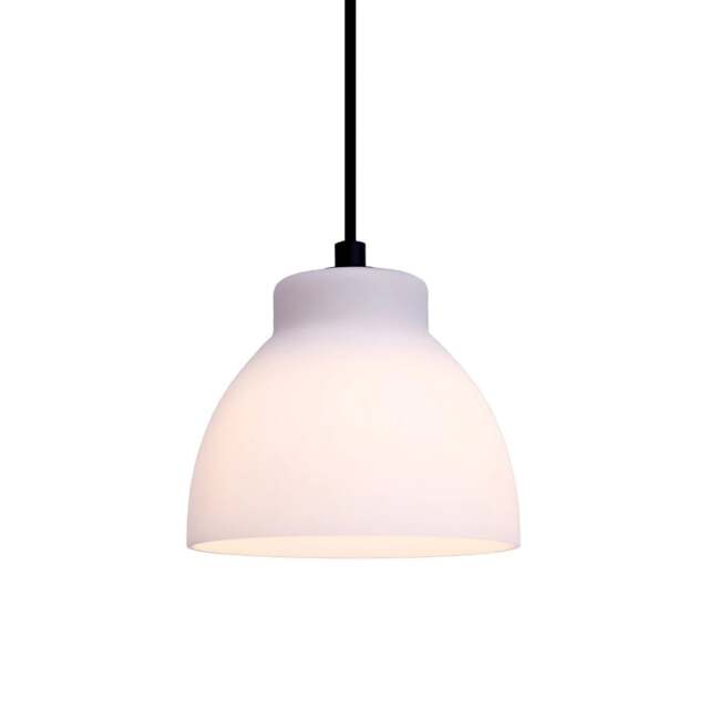 Halo Design Object Pendant Light - O 16 cm - Opal Glass Colour: Opal - image 1