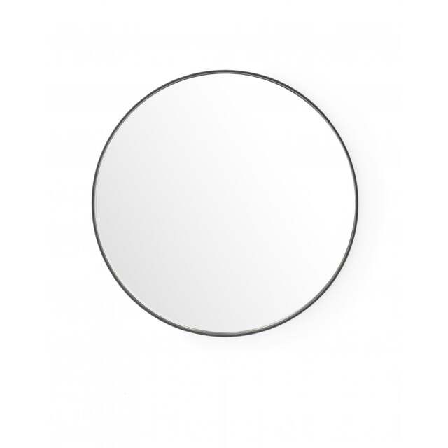 Wireworks Glance Round Wall Mirror 660 - Dark Oak - image 1