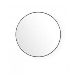 Wireworks Glance Round Wall Mirror 660 - Dark Oak