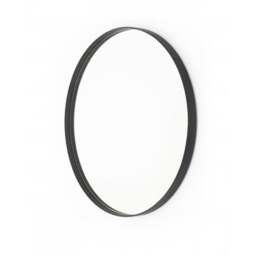 Wireworks Glance Round Wall Mirror 660 - Dark Oak - thumbnail 4