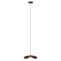 Umage Forget Me Not Pendant Shade with Rosette Mini Canopy - Medium - Dark Oak Colour: Dark Oak - thumbnail 3