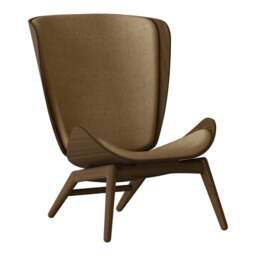 Umage The Reader Armchair - Dark Oak - Sugar Brown Colour: Sugar Brown - thumbnail 1